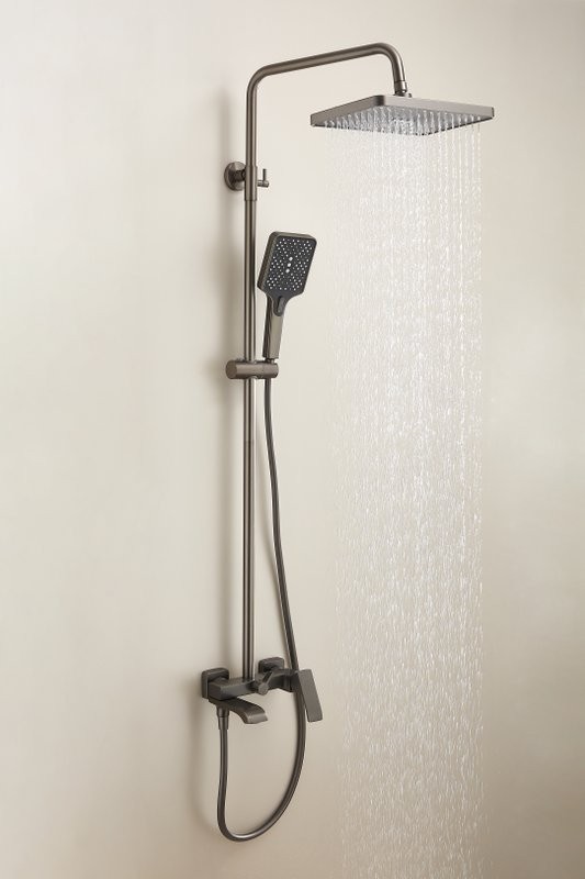 Душевая стойка BELZ B507 B24507-3 оружейная сталь