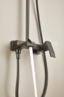 Душевая стойка BELZ B507 B24507-3 оружейная сталь