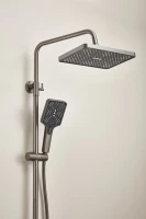 Душевая стойка BELZ B507 B24507-3 оружейная сталь Душевая стойка BELZ B507 B24507-3 оружейная сталь