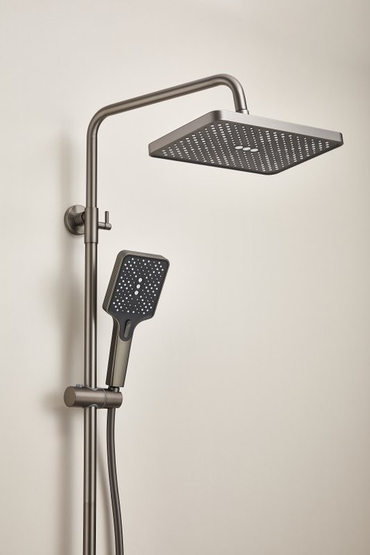 Душевая стойка BELZ B507 B24507-3 оружейная сталь