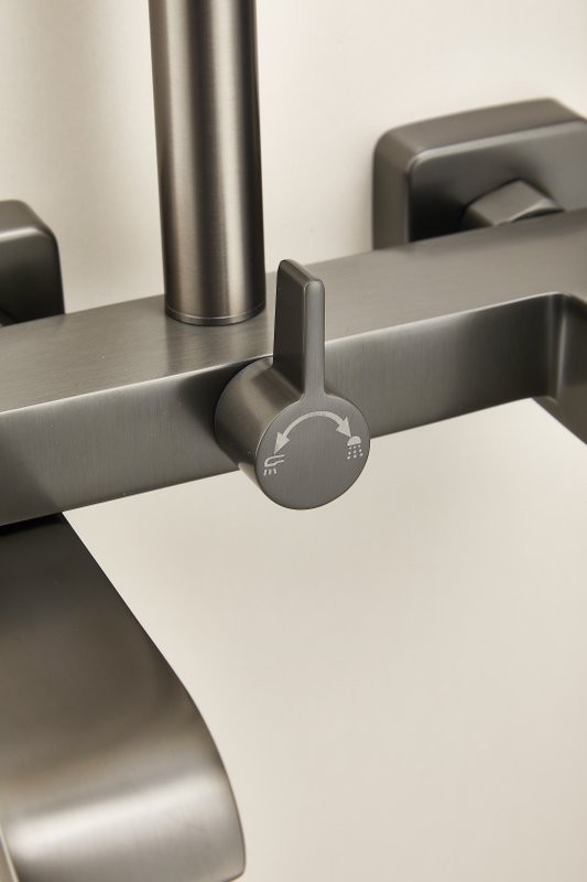 Душевая стойка BELZ B507 B24507-3 оружейная сталь