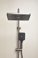 Душевая стойка BELZ B507 B24507-3 оружейная сталь