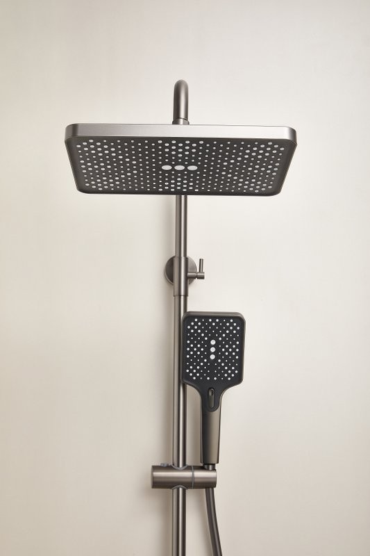 Душевая стойка BELZ B507 B24507-3 оружейная сталь