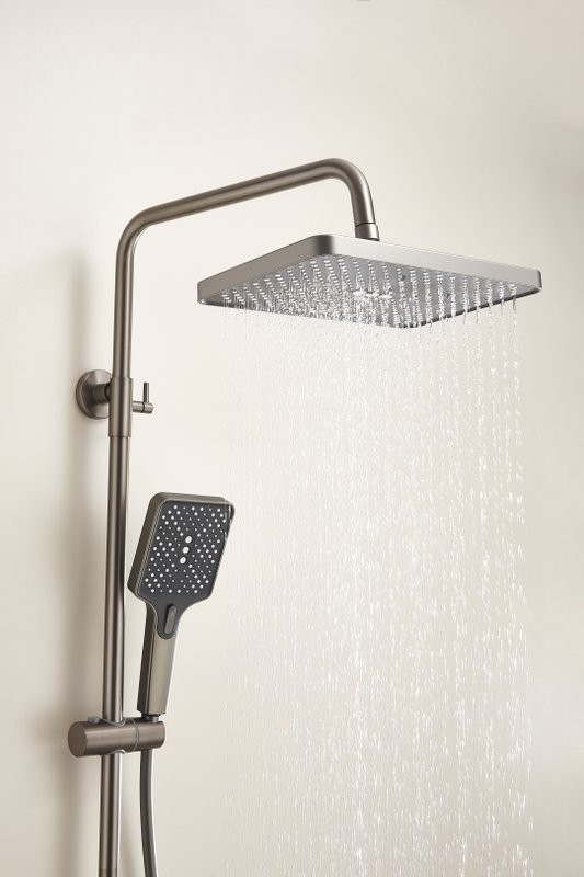 Душевая стойка BELZ B507 B24507-3 оружейная сталь