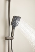 Душевая стойка BELZ B507 B24507-3 оружейная сталь