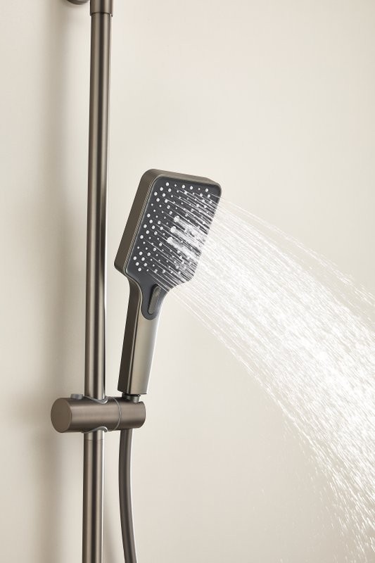 Душевая стойка BELZ B507 B24507-3 оружейная сталь