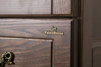 Шкаф пенал для ванной ValenHouse Эллина 40 R кальяри, фурнитура бронза