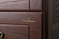 Шкаф пенал для ванной ValenHouse Эллина 40 R кальяри, фурнитура бронза