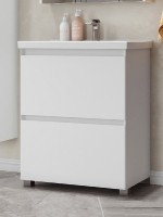 Тумба под умывальник Киото Н 80-02 Белый глянцевый (1)