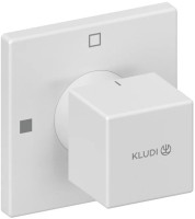 Переключатель потоков Kludi Decus 548475375 белый матовый, на два потребителя