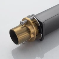 Смеситель (кран) для раковины высокий Shevanik S4211T, оружейная сталь Смеситель (кран) для раковины высокий Shevanik S4211T, оружейная сталь