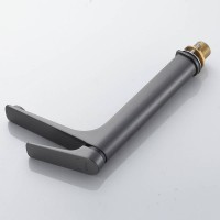 Смеситель (кран) для раковины высокий Shevanik S4211T, оружейная сталь Смеситель (кран) для раковины высокий Shevanik S4211T, оружейная сталь