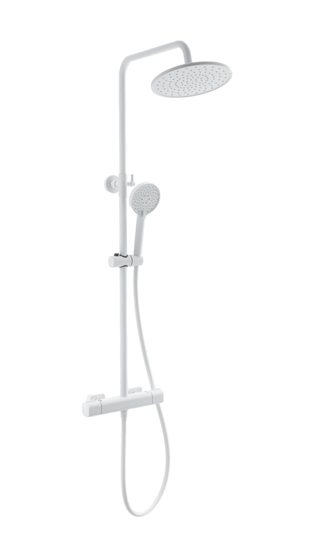 Душевая стойка Wonzon & Woghand WW-B3051-A-MW матовая белая
