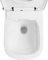 Комплект Lavinia Boho Унитаз подвесной Smart V-Clean 3359101R безободковый, с микролифтом + Инсталляция RelFix 38010010 + Кнопка RelFix 38050804 белая, золотой глянец + Дозатор RelFix 38040010