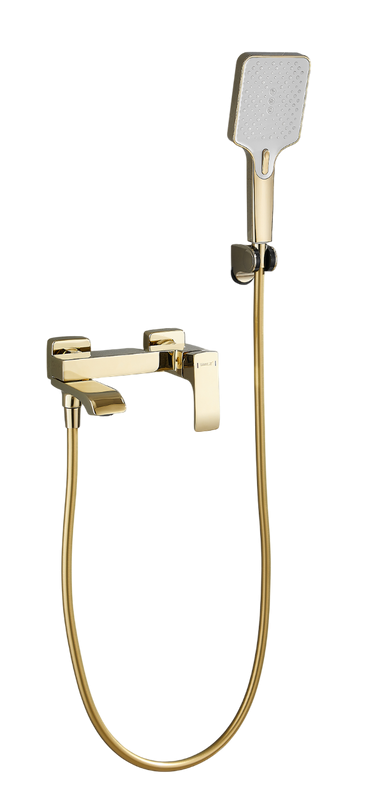 Смеситель для ванны с душем BELZ B507 B60507-5 золото