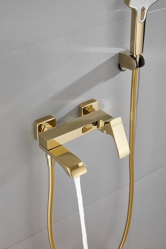Смеситель для ванны с душем BELZ B507 B60507-5 золото