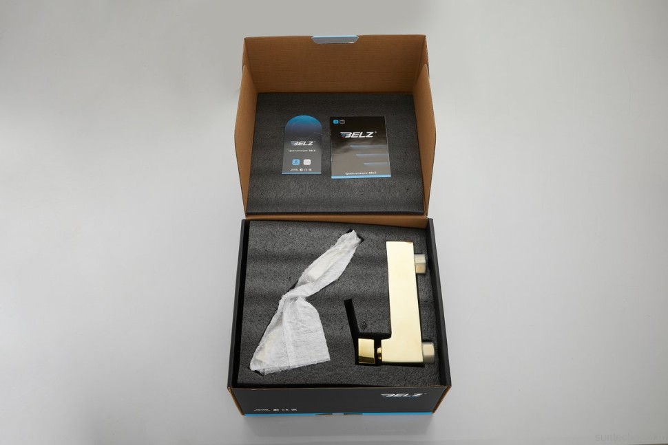 Смеситель для ванны с душем BELZ B507 B60507-5 золото