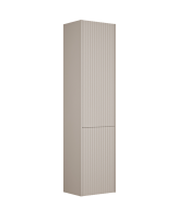 Шкаф-пенал для ванной Belux Сиртаки светлый миндаль матовый