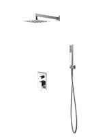 Душевой комплект SantiLine SL-9018 хром, С ВНУТРЕННЕЙ ЧАСТЬЮ