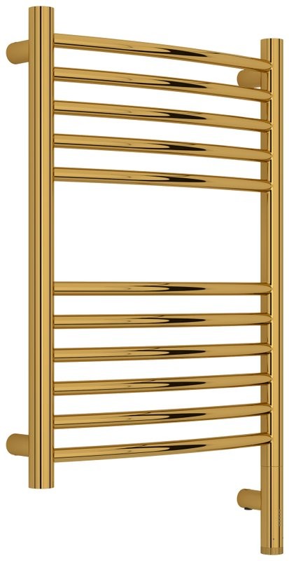 Полотенцесушитель электрический Сунержа Богема 3.1 03-6003-6040 70x45 см, подключение справа, золото, лесенка