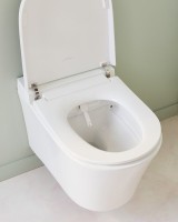 Комплект Jacob Delafon Seine E34360-00 умный подвесной унитаз + инсталляция + кнопка