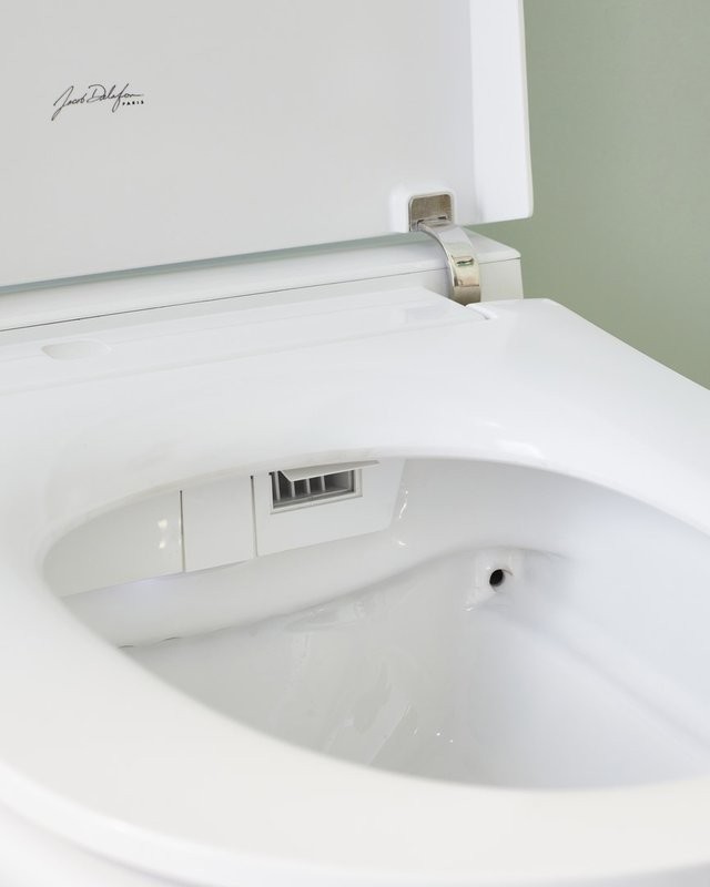 Комплект Jacob Delafon Seine E34360-00 умный подвесной унитаз + инсталляция + кнопка