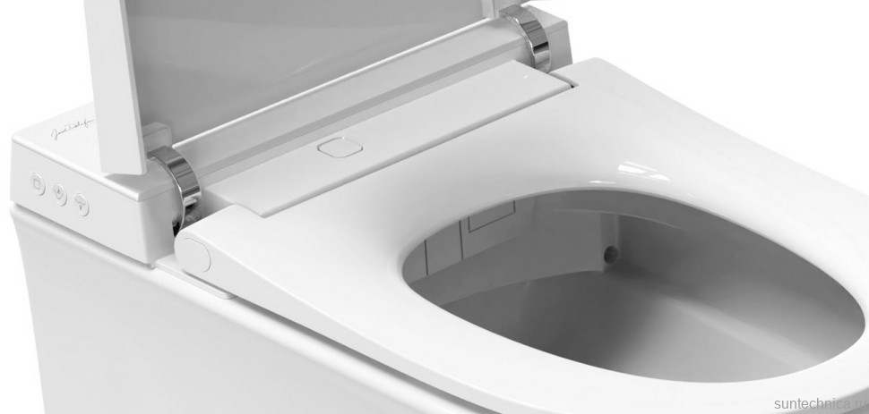Комплект Jacob Delafon Seine E34360-00 умный подвесной унитаз + инсталляция + кнопка
