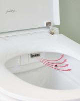 Комплект Jacob Delafon Seine E34360-00 умный подвесной унитаз + инсталляция + кнопка