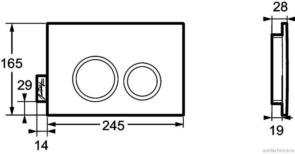 Комплект Jacob Delafon Seine E34360-00 умный подвесной унитаз + инсталляция + кнопка