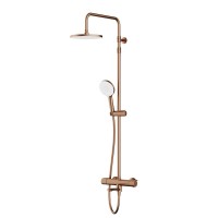 Душевая стойка AM.PM X-Joy F0785A544 розовое золото
