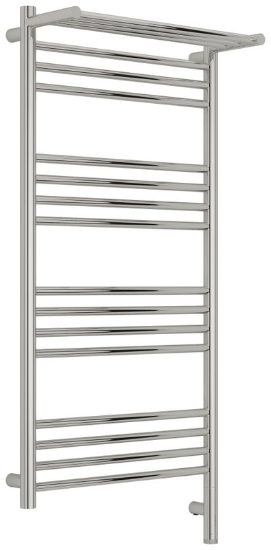 Полотенцесушитель электрический Сунержа Богема 3.1 00-6007-1050 110x55 см, подключение справа, без покрытия, лесенка, с полкой