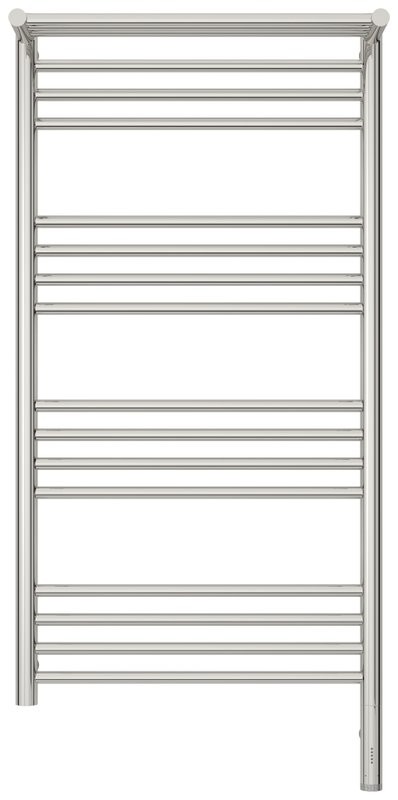 Полотенцесушитель электрический Сунержа Богема 3.1 00-6007-1050 110x55 см, подключение справа, без покрытия, лесенка, с полкой