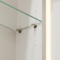 Мебель для ванной комнаты BelBagno Uno-mini 40 подвесная, 2 ящика, bianco opaco