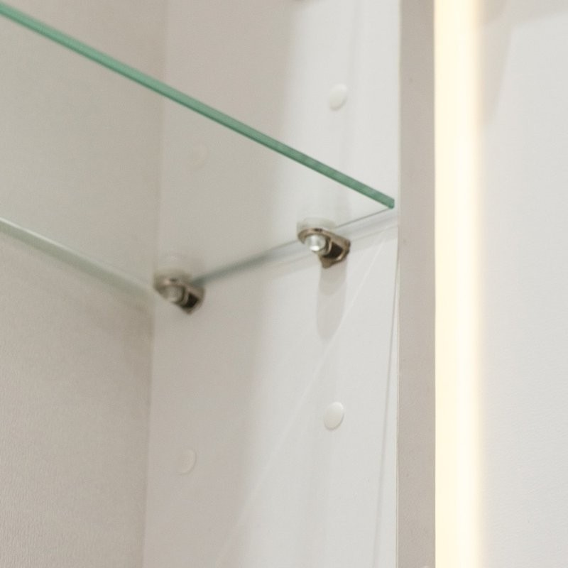 Мебель для ванной комнаты BelBagno Uno-mini 40 подвесная, 2 ящика, bianco opaco