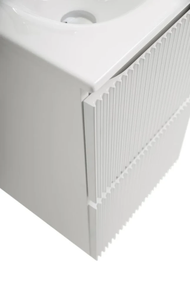 Мебель для ванной комнаты BelBagno Uno-mini 40 подвесная, 2 ящика, bianco opaco