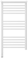Полотенцесушитель электрический Сунержа Богема 3.1 30-6006-8040 90x45 см, подключение слева, матовый белый, лесенка, с полкой