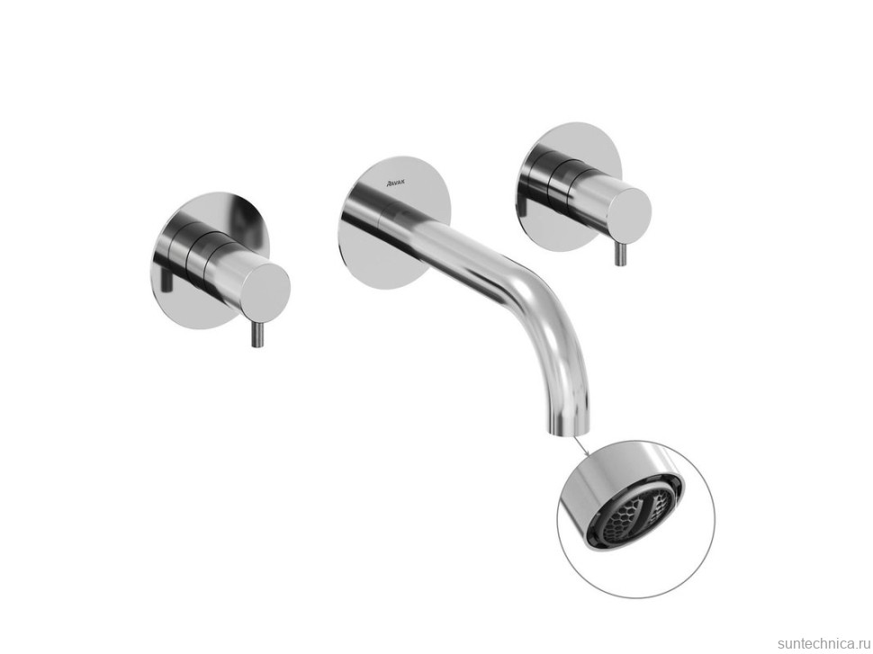 Смеситель для раковины Ravak Espirit ES 019.00CR.O1 С ВНУТРЕННЕЙ ЧАСТЬЮ, хром