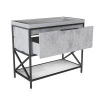 Тумба с раковиной Mixline Бруклин 100 бетон Тумба с раковиной Mixline Бруклин 100 бетон