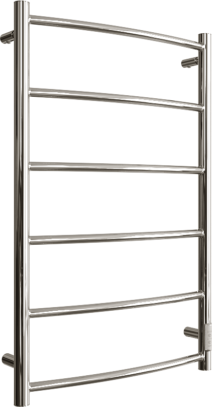 Полотенцесушитель электрический Двин R neo 80/50 1"-1/2" полированный