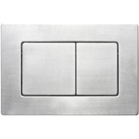 Кнопка смыва для унитаза Veconi Flush V9 нержавеющая сталь, цвет сталь