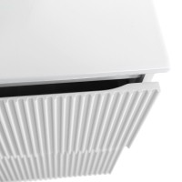 Тумба с раковиной BelBagno Uno 100 подвесная, 2 ящика, bianco opaco