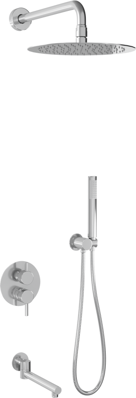 Душевой комплект RGW Shower Panels SP-55 С ВНУТРЕННЕЙ ЧАСТЬЮ, хром