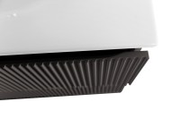 Тумба с раковиной BelBagno Uno 90 подвесная, 2 ящика, матовая темно-серая