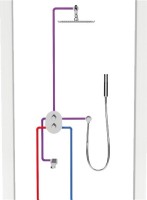 Термостатический смеситель встраиваемый Ravak Chrome CR 067.00