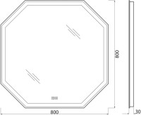 Мебель для ванной комнаты Cezares Molveno 46 80 nero, со столешницей