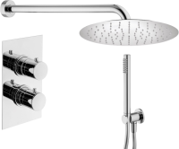 Душевой комплект Plumberia Selection Ixo KITXOT18QCRKING С ВНУТРЕННЕЙ ЧАСТЬЮ, хром