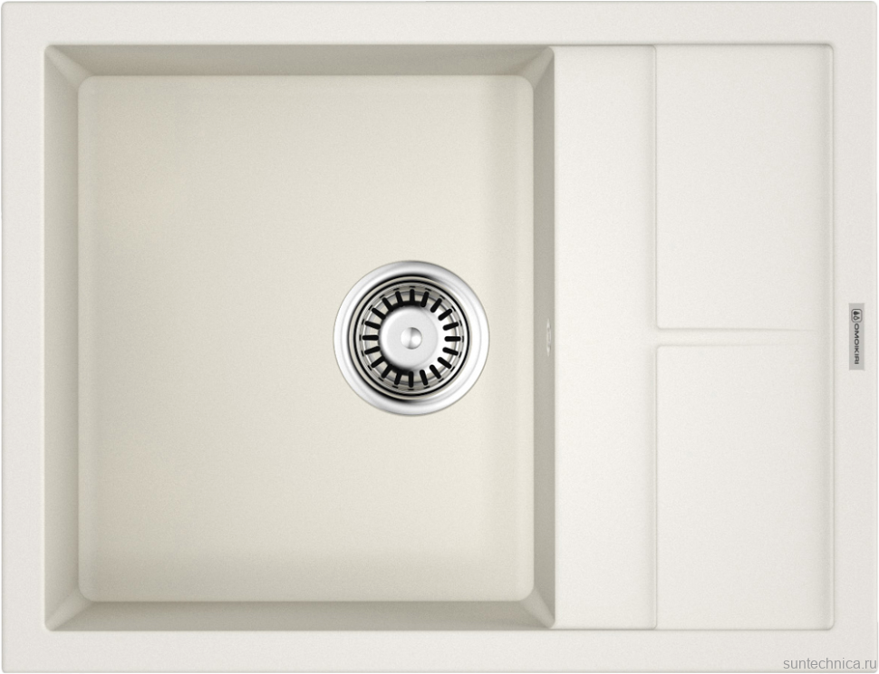 Мойка кухонная Omoikiri Sumi 65 белая