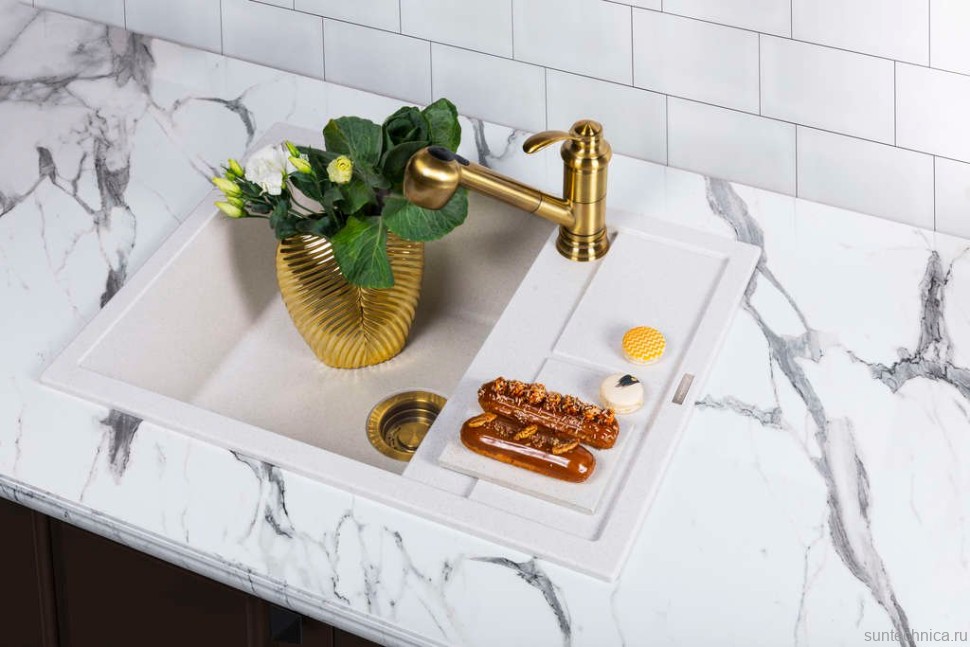 Мойка кухонная Omoikiri Sumi 65 белая