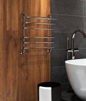 Полотенцесушитель водяной Indigo Just Shelf LJSHW60-50 серебристый