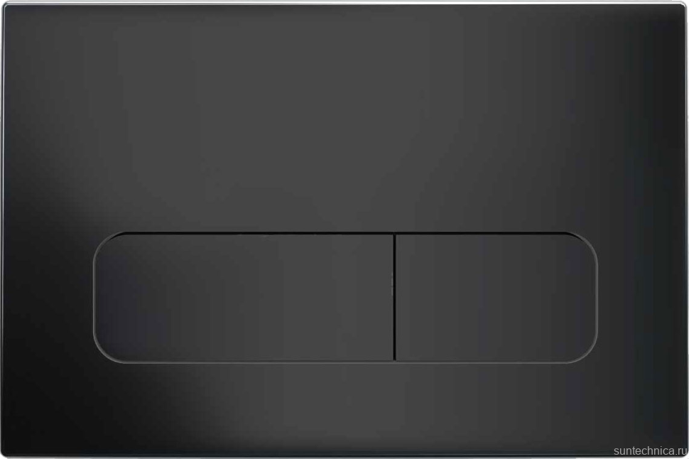 Кнопка смыва Vincea VFP-002MB матовая черная
